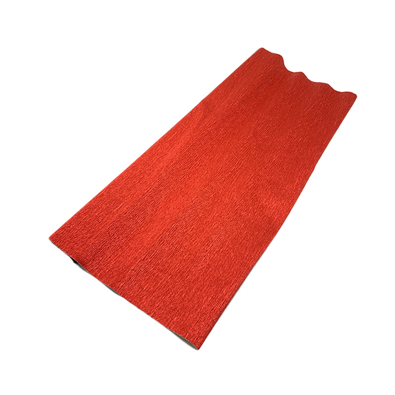 Rotolo Carta Crespa Formato 50 x 150 cm 60 g Colore Metallizzato Rosso