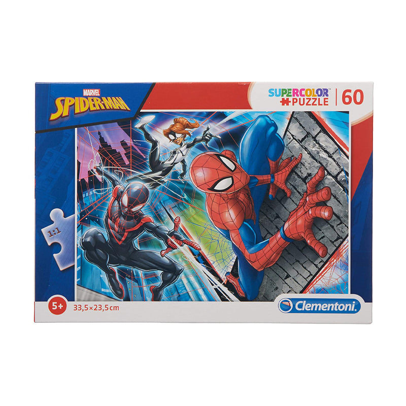 Spiderman Supercolor Puzzle Clementoni 60 Pezzi
