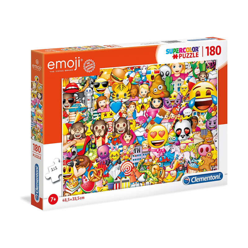 Emoji Supercolor Puzzle Clementoni 180 Pezzi