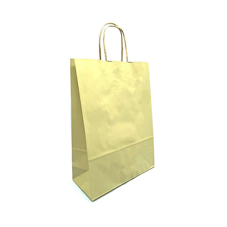 Shopper con Manico Dimensioni 22 x 10 x 27 cm Colore Avana