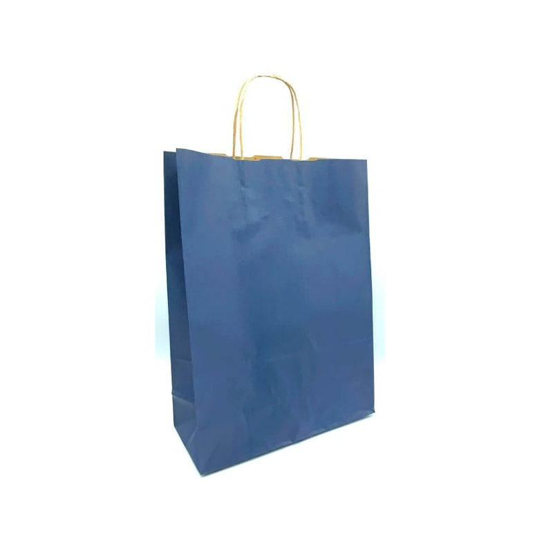 Shopper con Manico Dimensioni 16 x 8 x 21 cm Colore Blu