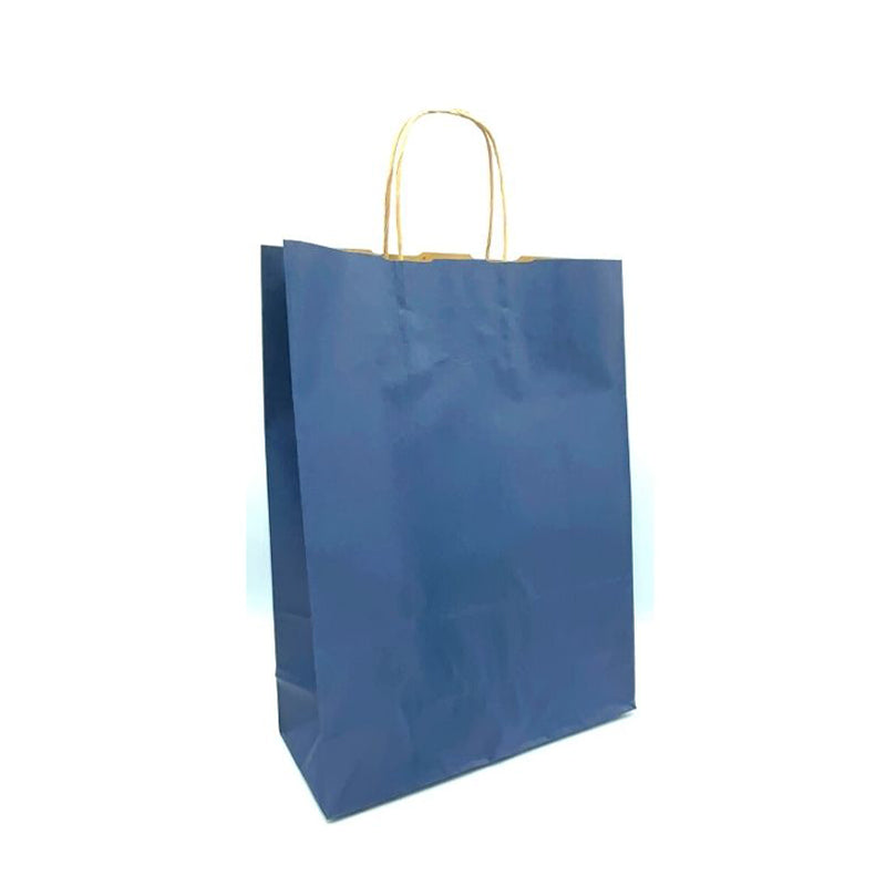 Shopper con Manico Dimensioni 22 x 10 x 27 cm Colore Blu