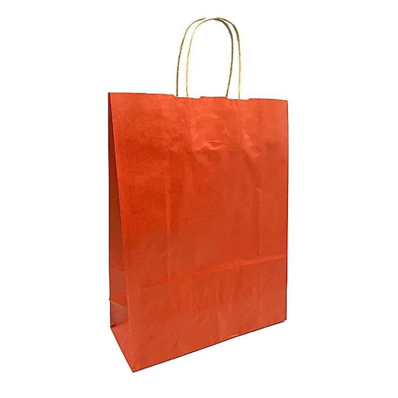 Shopper con Manico Dimensioni 26 x 12 x 36 cm Colore Rosso