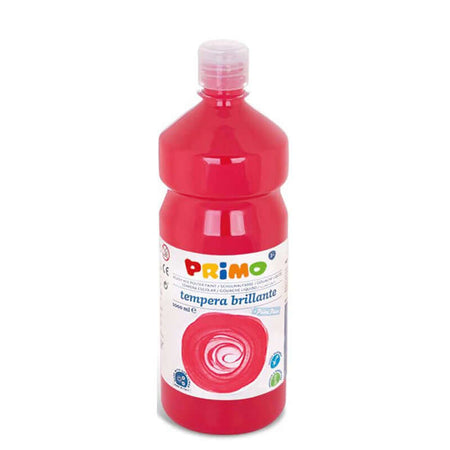 Tempera Pronta 1000 ml Primo Colore Rosso Scarlatto