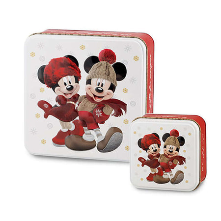 Set 2 Scatole in Latta Disney Minnie e Topolino