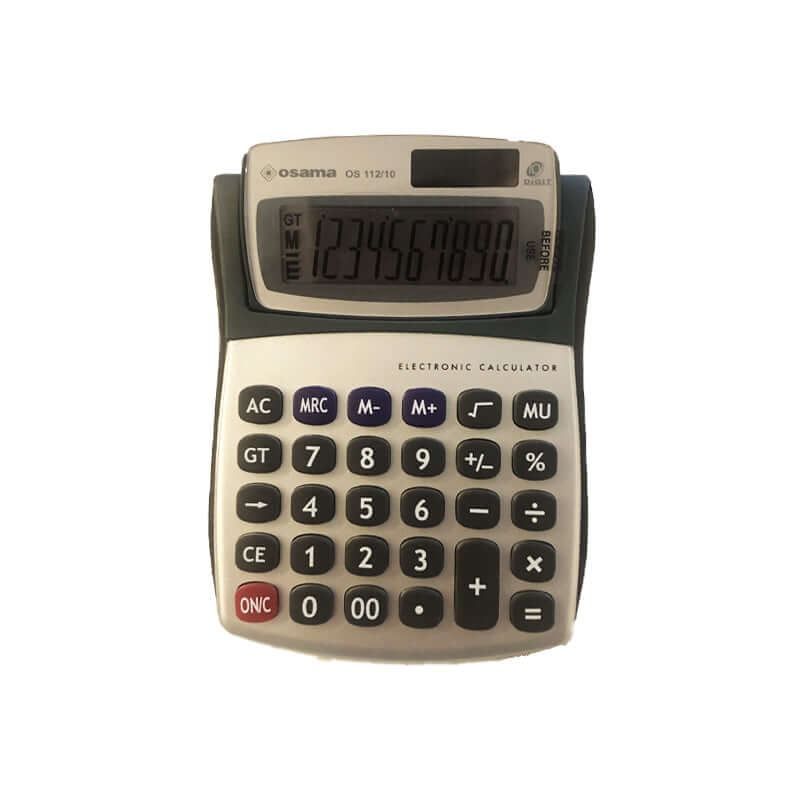 Calcolatrice da Tavolo Osama Metal OS 112/10 10 Cifre