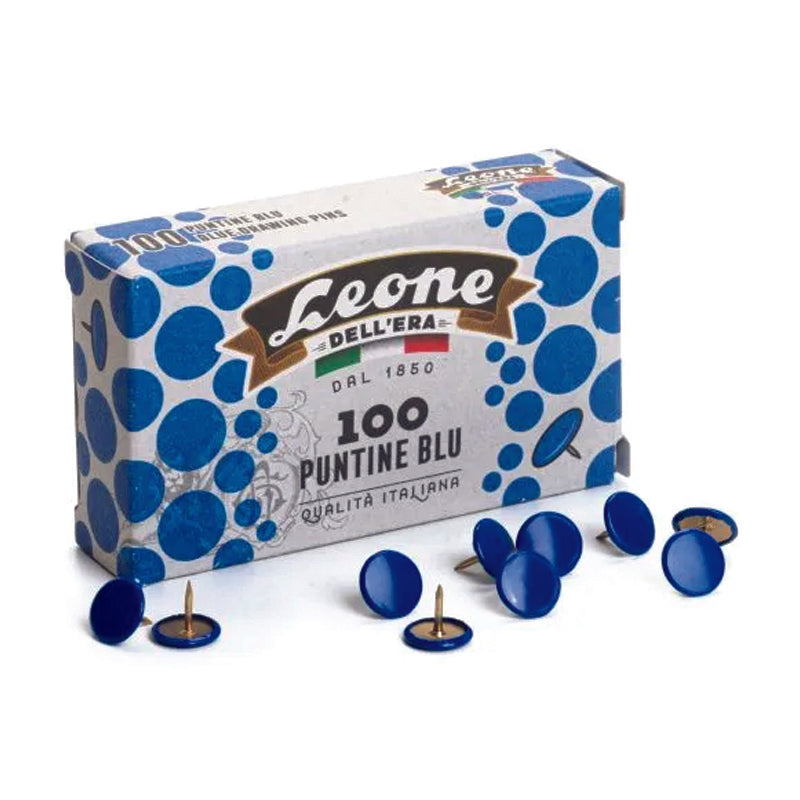 Puntine Ricoperte Leone Confezione da 100 Pezzi Colore Blu