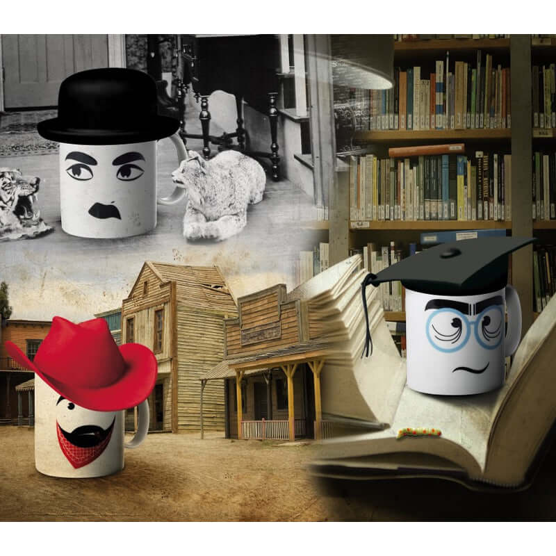 Tazza Mug Charlie Chaplin con Cappello