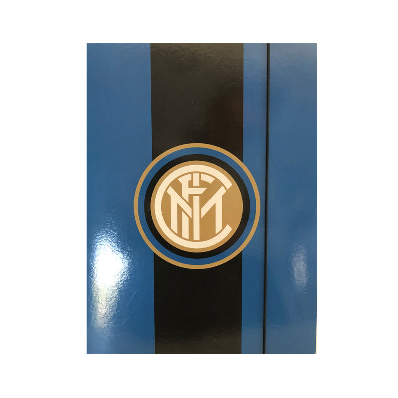 Inter FC Cartelletta a 3 Lembi con Elastico Formato 25x34 cm
