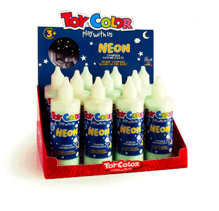 Flacone Tempera Luminescente Toy Color 100 ml