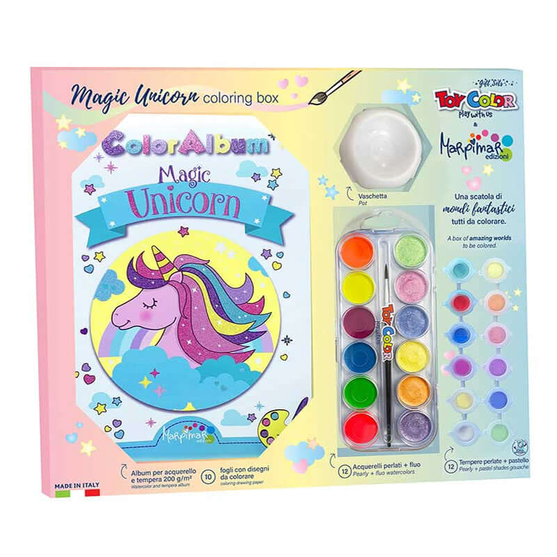 Toy Color Magic Unicorn Coloring Box