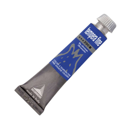 Tempera Fine Maimeri M2502390 Blu Oltremare 3 Tubetti da 20 ml