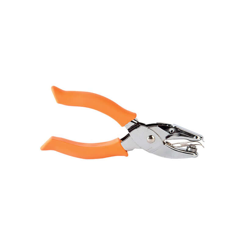 Perforatore A Pinza Per Fori 3 Mm - Tenaglia Per Cuoio, Carta E Tessuto, Con Fibbia In Metallo - Foto 4