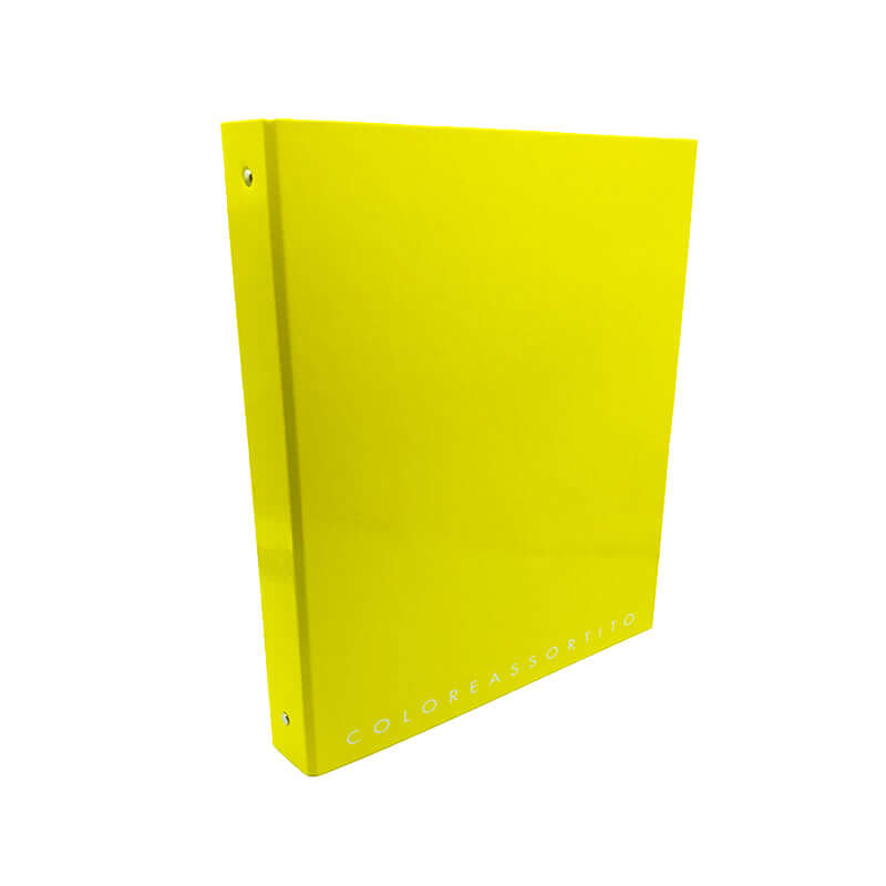 Raccoglitore ad Anelli Formato Maxi con 4 anelli da 30 mm Colore Giallo