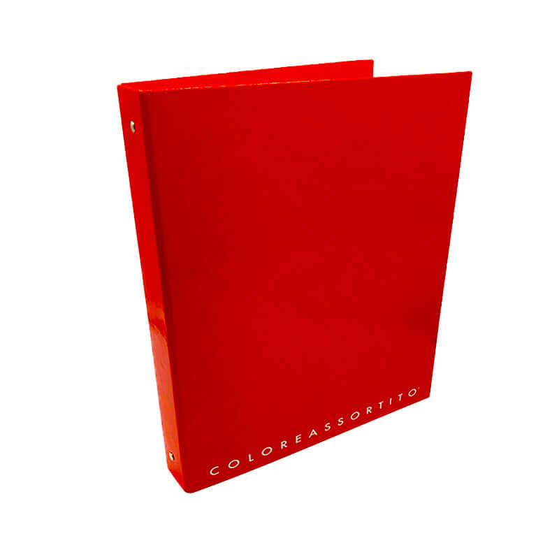 Raccoglitore ad Anelli Formato Maxi con 4 anelli da 30 mm Colore Rosso