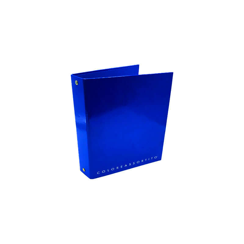 Raccoglitore Formato Piccolo con 4 anelli da 30 mm Top Quality Colore Blu