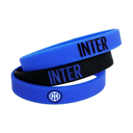 Bracciale in Silicone Inter FC Set da 3