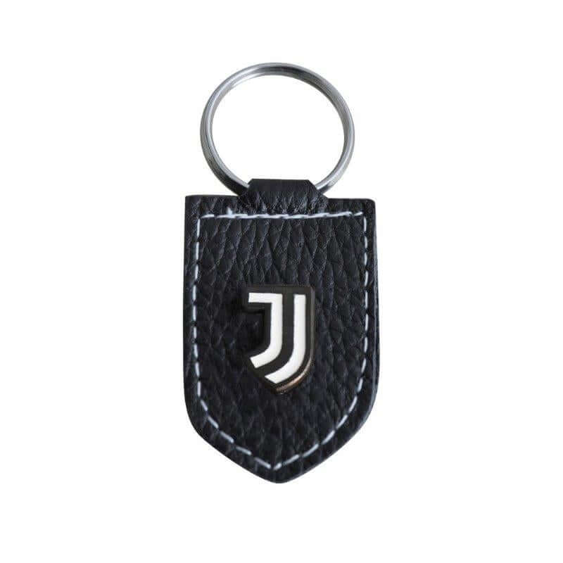 Portachiavi Pelle con Borchia Logo Juventus FC
