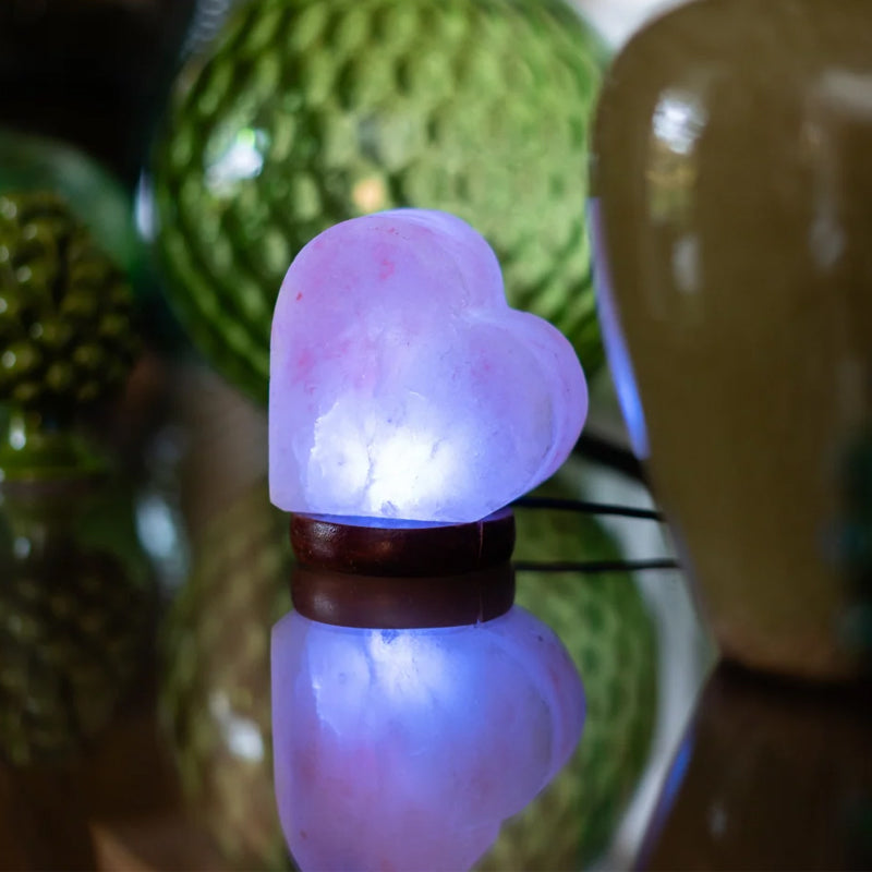 Lampade di Sale dell' Himalaya Cuore