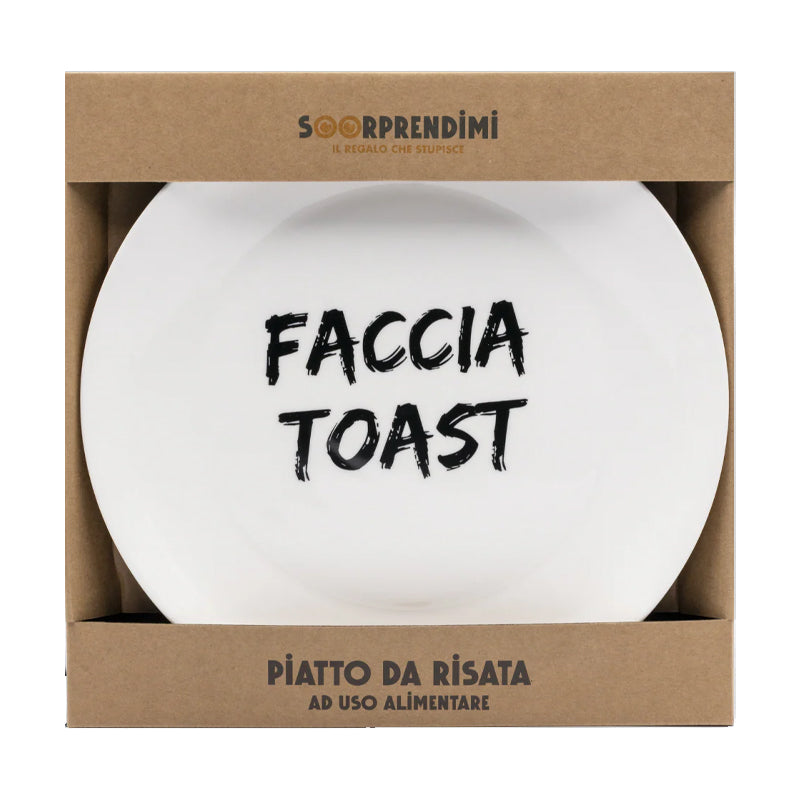 Piatti Simpatici Faccia Toast