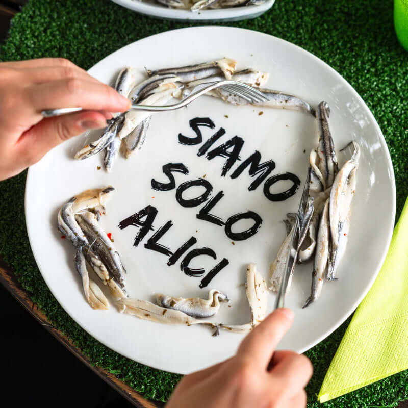Piatti Simpatici Siamo Solo Alici