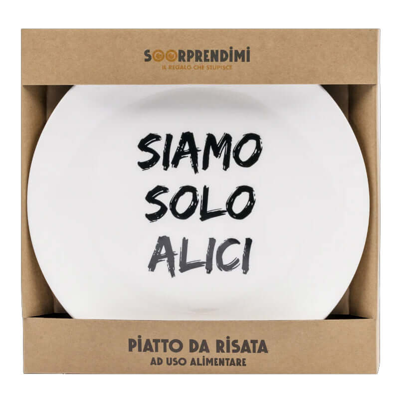 Piatti Simpatici Siamo Solo Alici