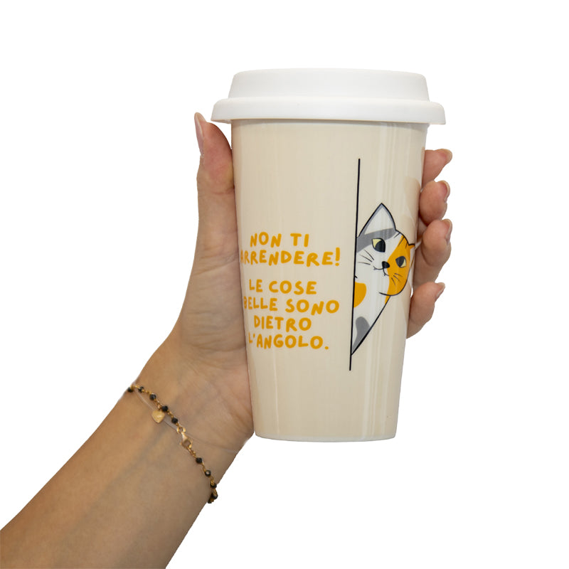 Tazza Americana Non Ti Arrendere