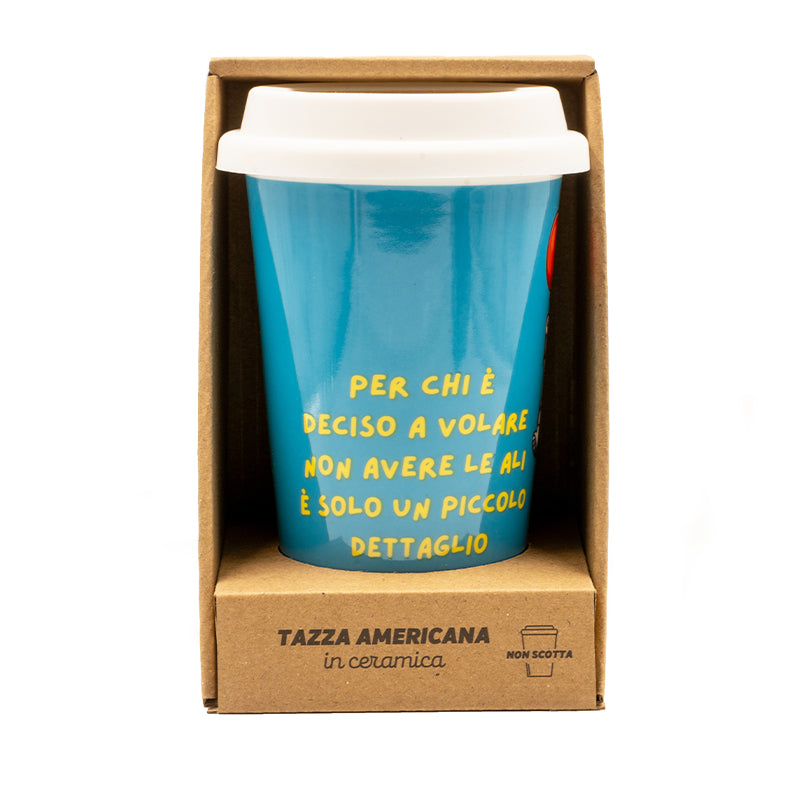 Tazza Americana Deciso a Volare