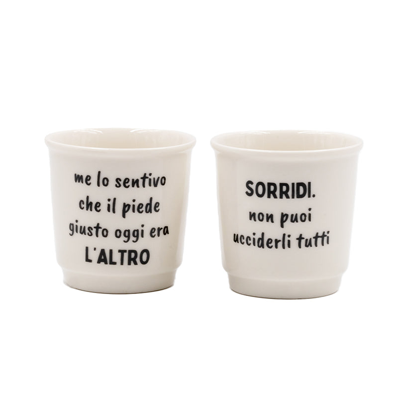 Tazzine Caffè Simpatiche Sorridi Non Puoi Ucciderli Tutti