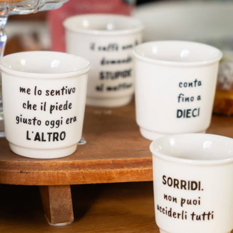 Tazzine Caffè Simpatiche Sorridi Non Puoi Ucciderli Tutti