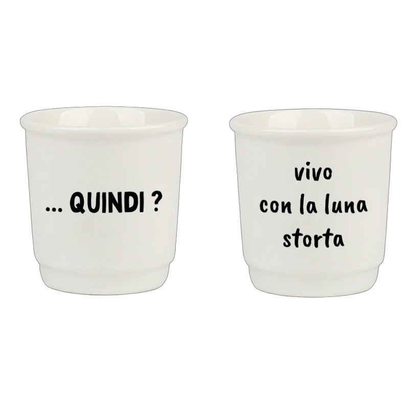 Tazzine Caffè Simpatiche Quindi