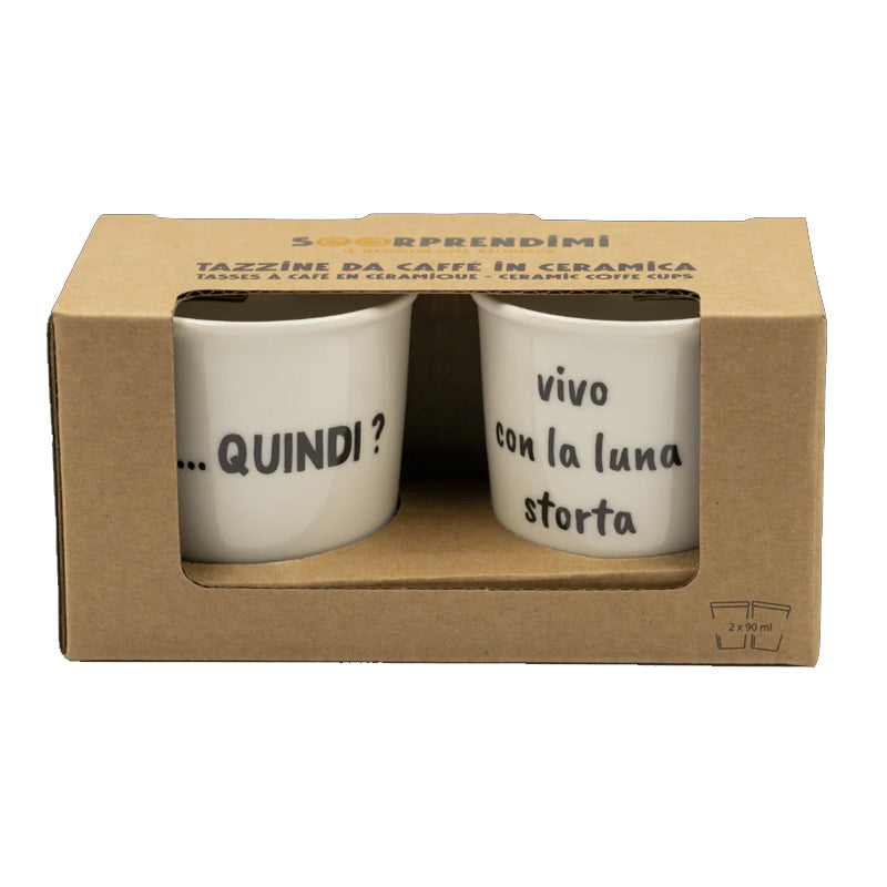 Tazzine Caffè Simpatiche Quindi