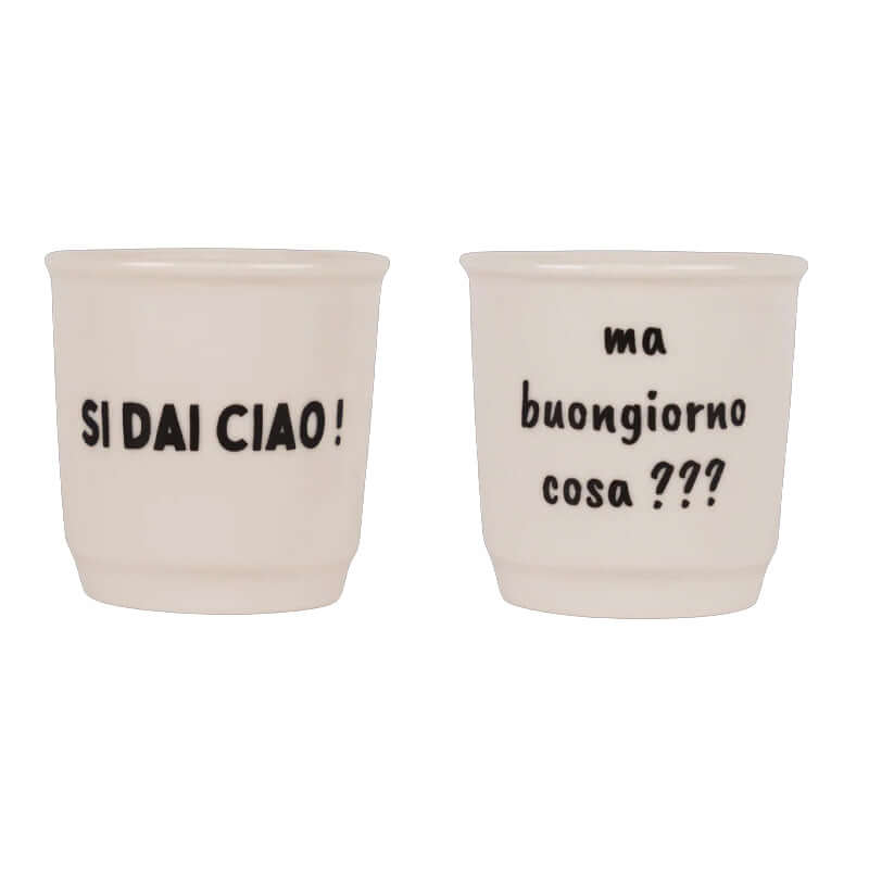 Tazzine Caffè Simpatiche Ma Buongiorno Cosa?