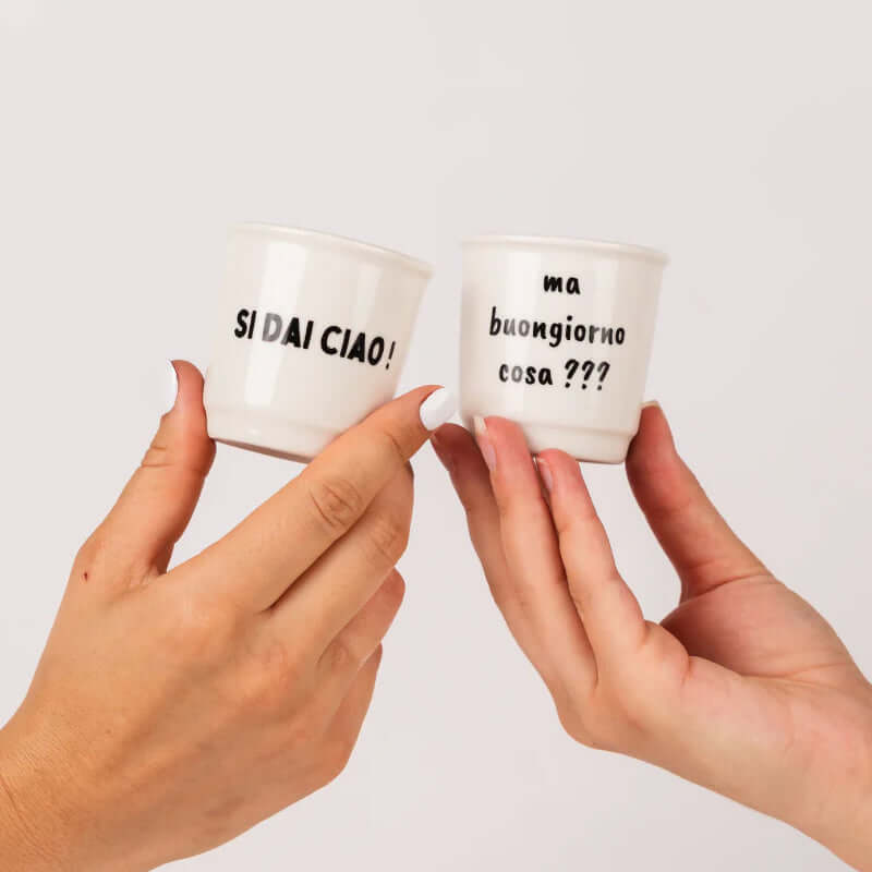 Tazzine Caffè Simpatiche Ma Buongiorno Cosa?