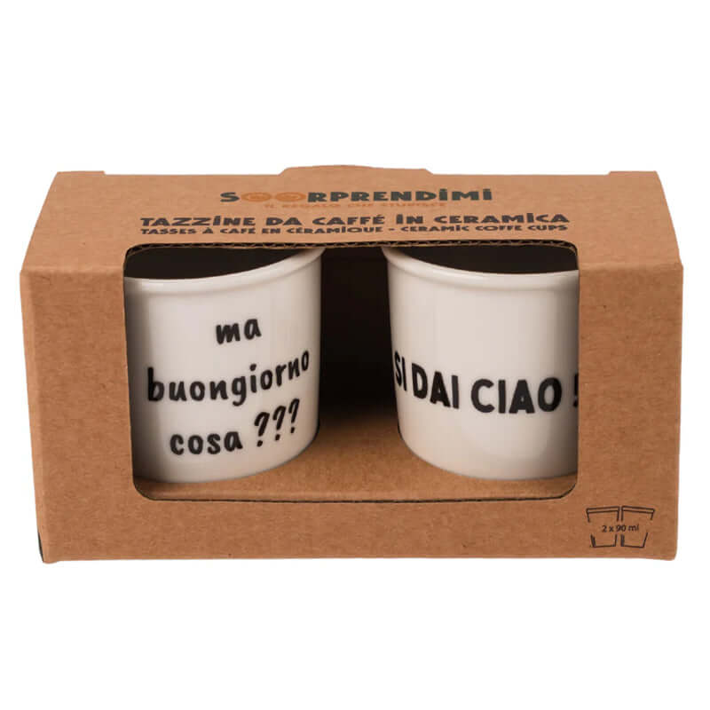 Tazzine Caffè Simpatiche Ma Buongiorno Cosa?