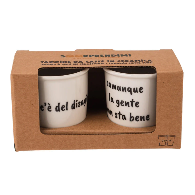 Tazzine Caffè Simpatiche Disagio