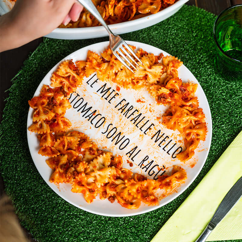 Piatti Simpatici Farfalle Nello Stomaco