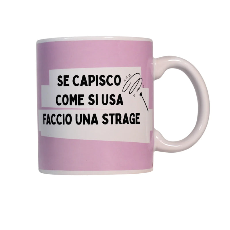 Tazza Maxi con Frasi Simpatiche Bacchetta Magica
