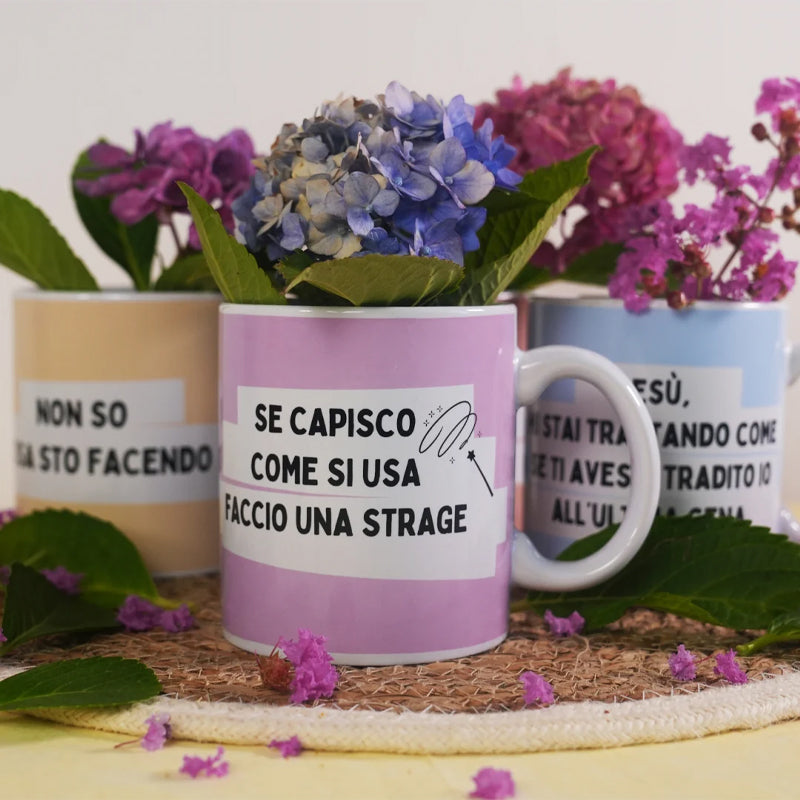 Tazza Maxi con Frasi Simpatiche Persona da non Tenere in Vivavoce