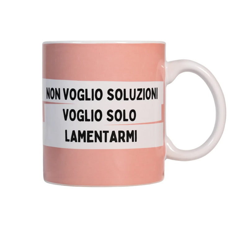 Tazza Maxi con Frasi Simpatiche Voglio Solo Lamentarmi