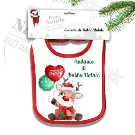 Bavaglino Aiutante di Babbo Natale