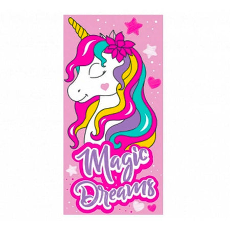 Telo Mare Kids 70 x 140 cm Fantasia Unicorno Magic Dreams