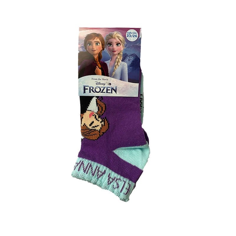 Set 2 Paia di Calze Disney Frozen Elsa & Anna