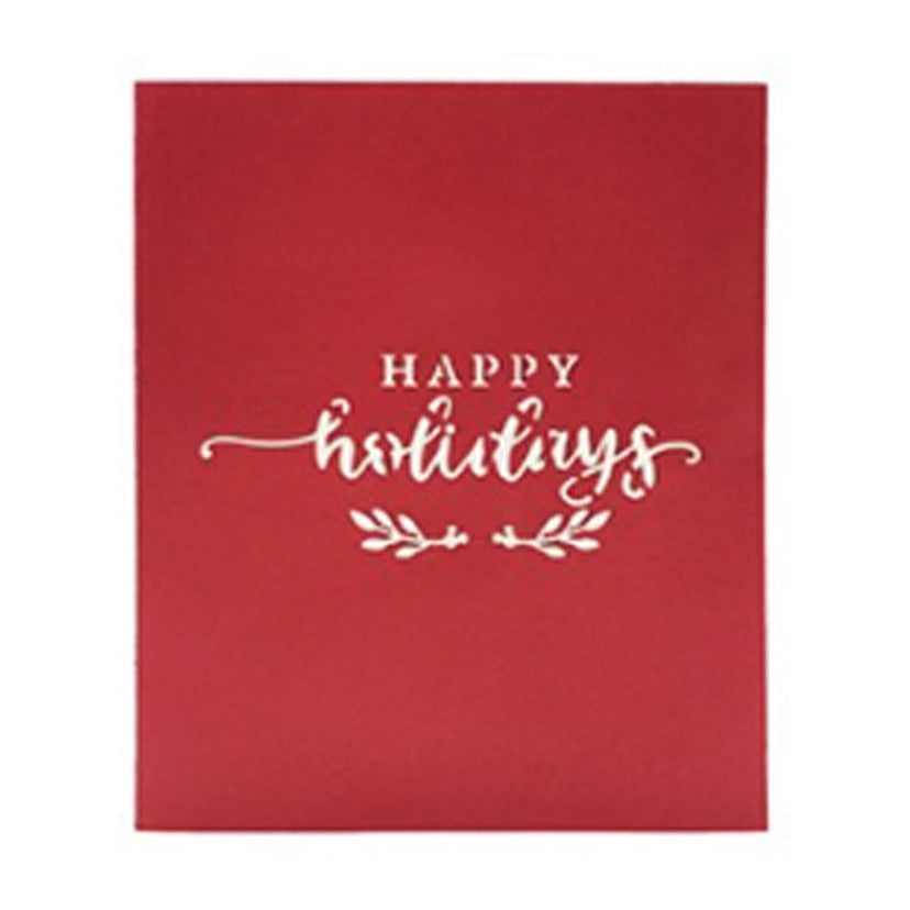 Bigliettini Natale 3D Trenino