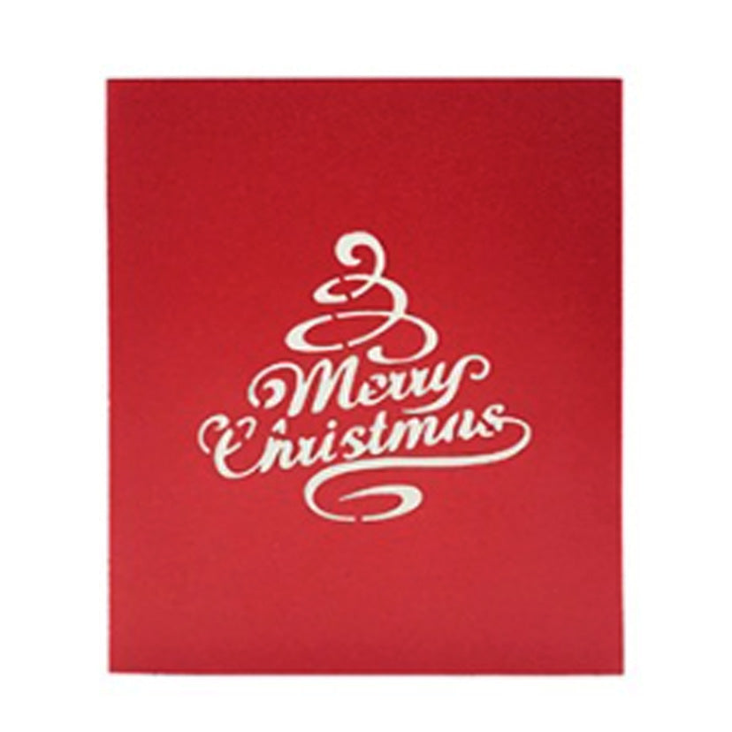 Bigliettini Natale 3D Paesaggio nel Barattolo