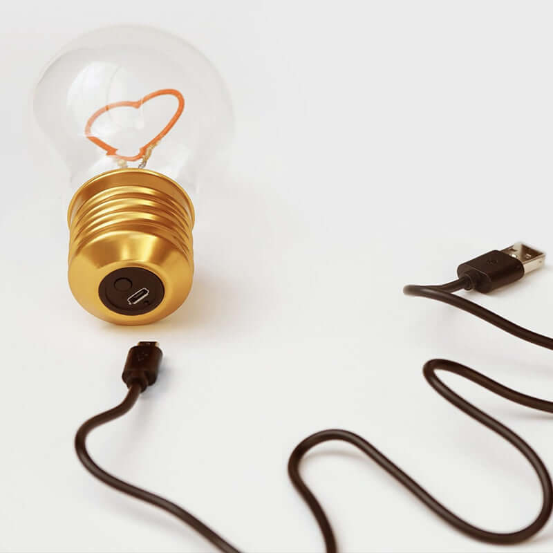 Lampada LED Moderna Soggetto Cuore