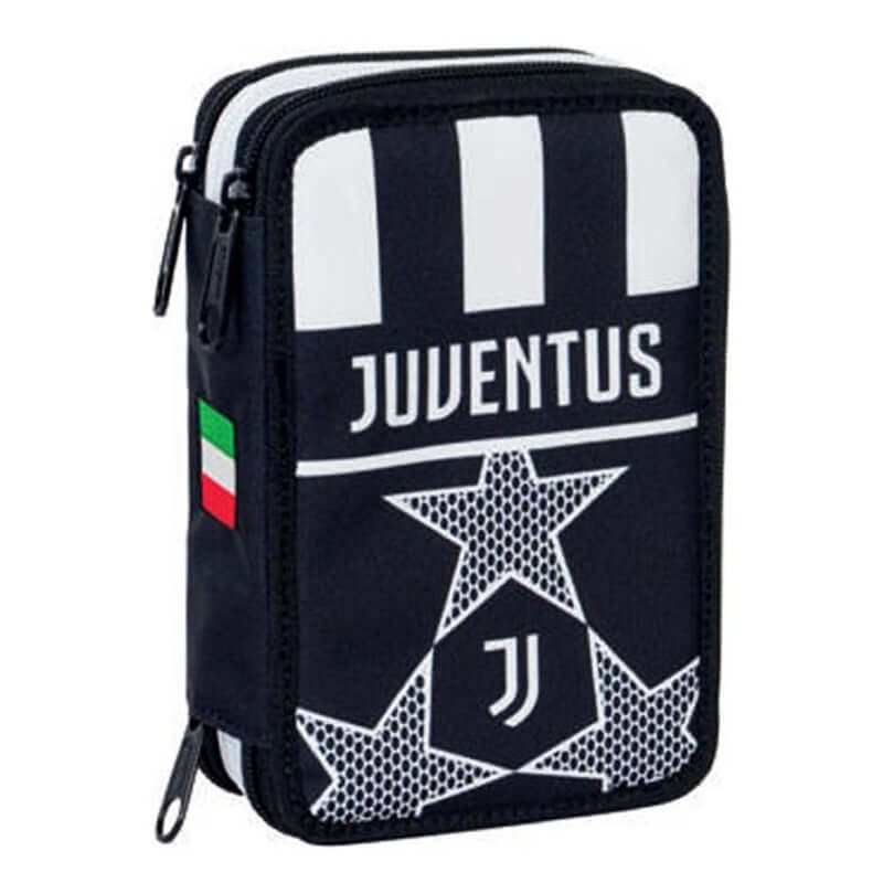 Set Cancelleria Ufficiale Como 1907: Kit Completo Con Matita, Penna, Gomma, Temperino E Righello 15 Cm - Per Tifosi E Appassionati
