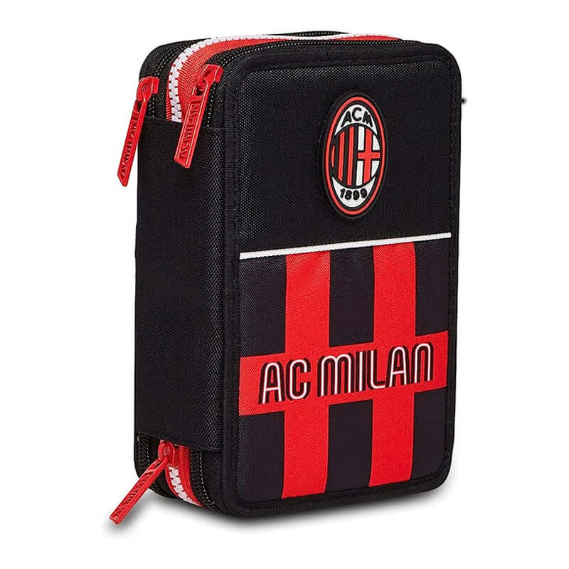 ACM MILAN Astuccio Milan Organizzato Portatutto Vuoto Ufficiale Calcio PS  13214