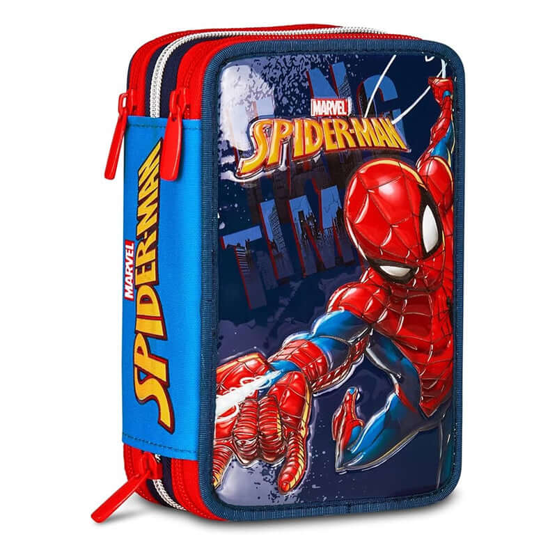 Astuccio a 3 Cerniere Seven Spiderman
