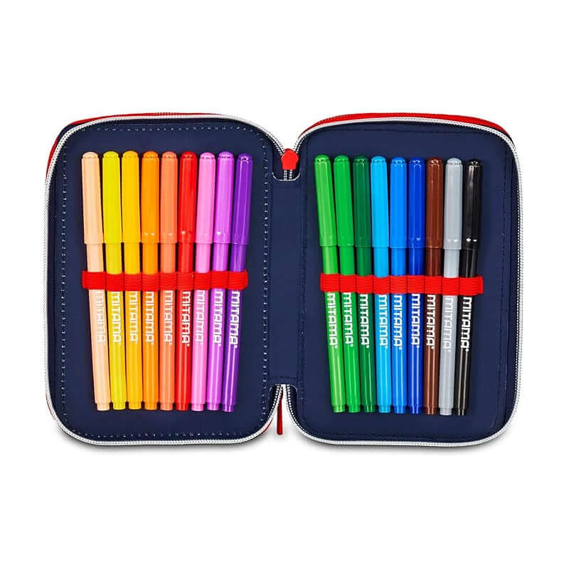 Astuccio a 3 Cerniere Seven Spiderman